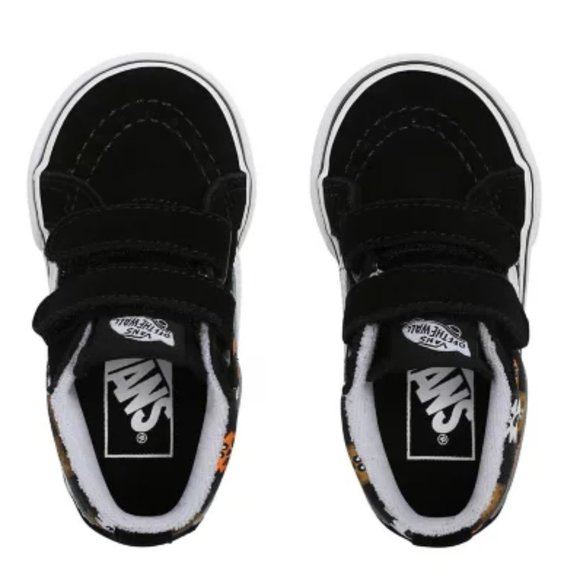 Vans Toddler Animal Checkerboard Sk8-Mid Reissue Shoe Size 4.5T NWOB - Picture 3 of 11